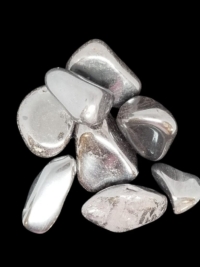 Hematite, tumbled
