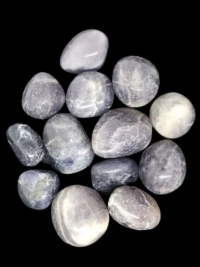 Iolite, tumbled