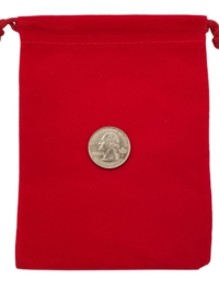 Red Velvet Bag, large