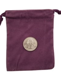 Purple Velvet Bag, medium