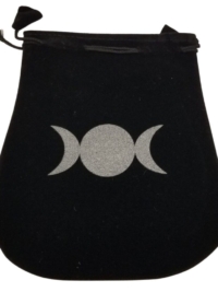Triple Goddess Velvet Bag