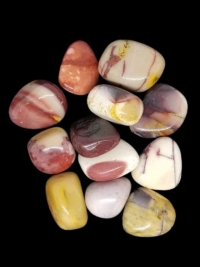 Mookaite Jasper, tumbled