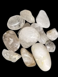 Rutilated Quartz. tumbled