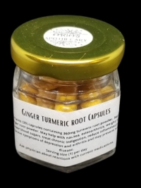 Ginger Turmeric Capsules, 20 pack
