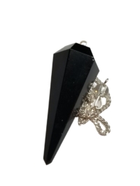 Black Obsidian Pendulum, no charm