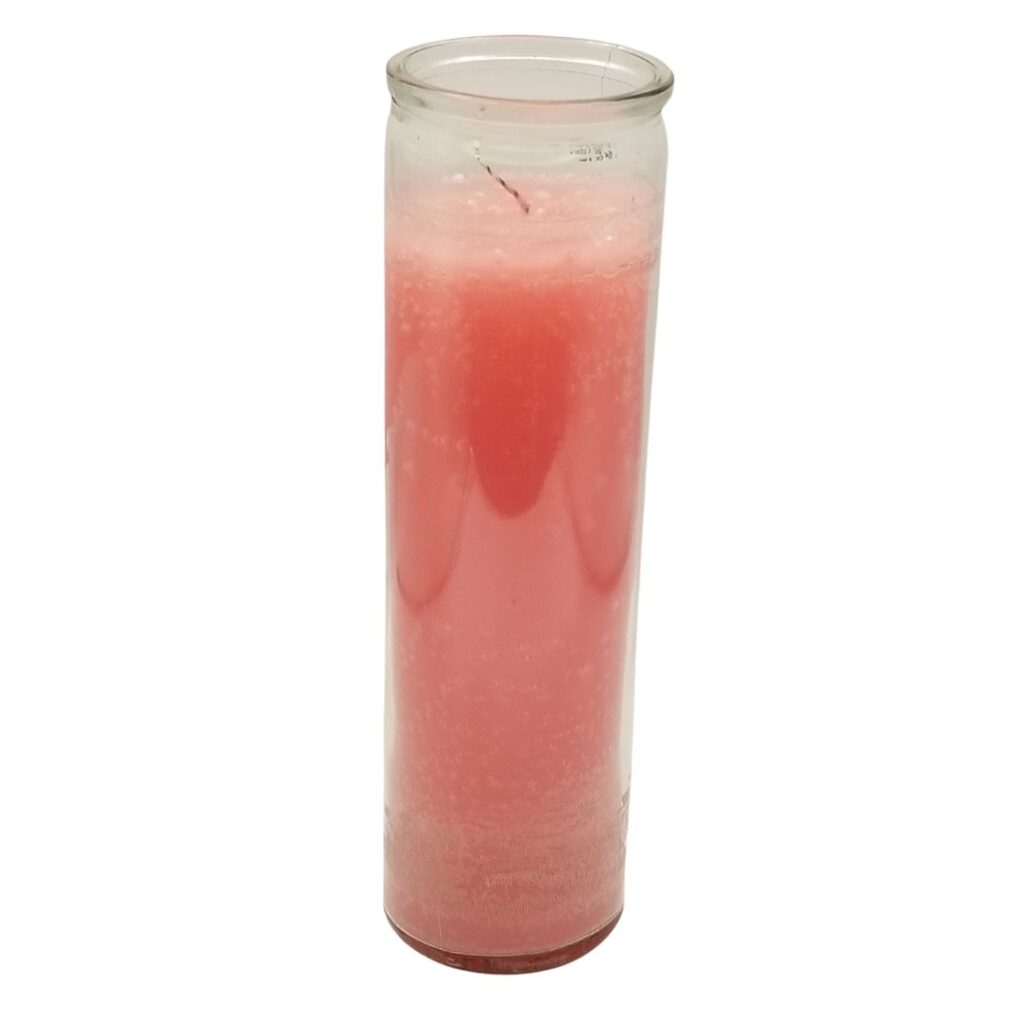 7 Day Jar Candle, Pink