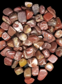 Brecciated Jasper, tumbled
