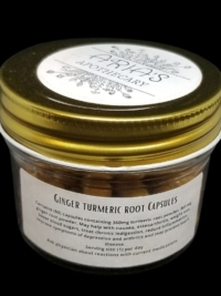Ginger Turmeric Capsules, 60 pack