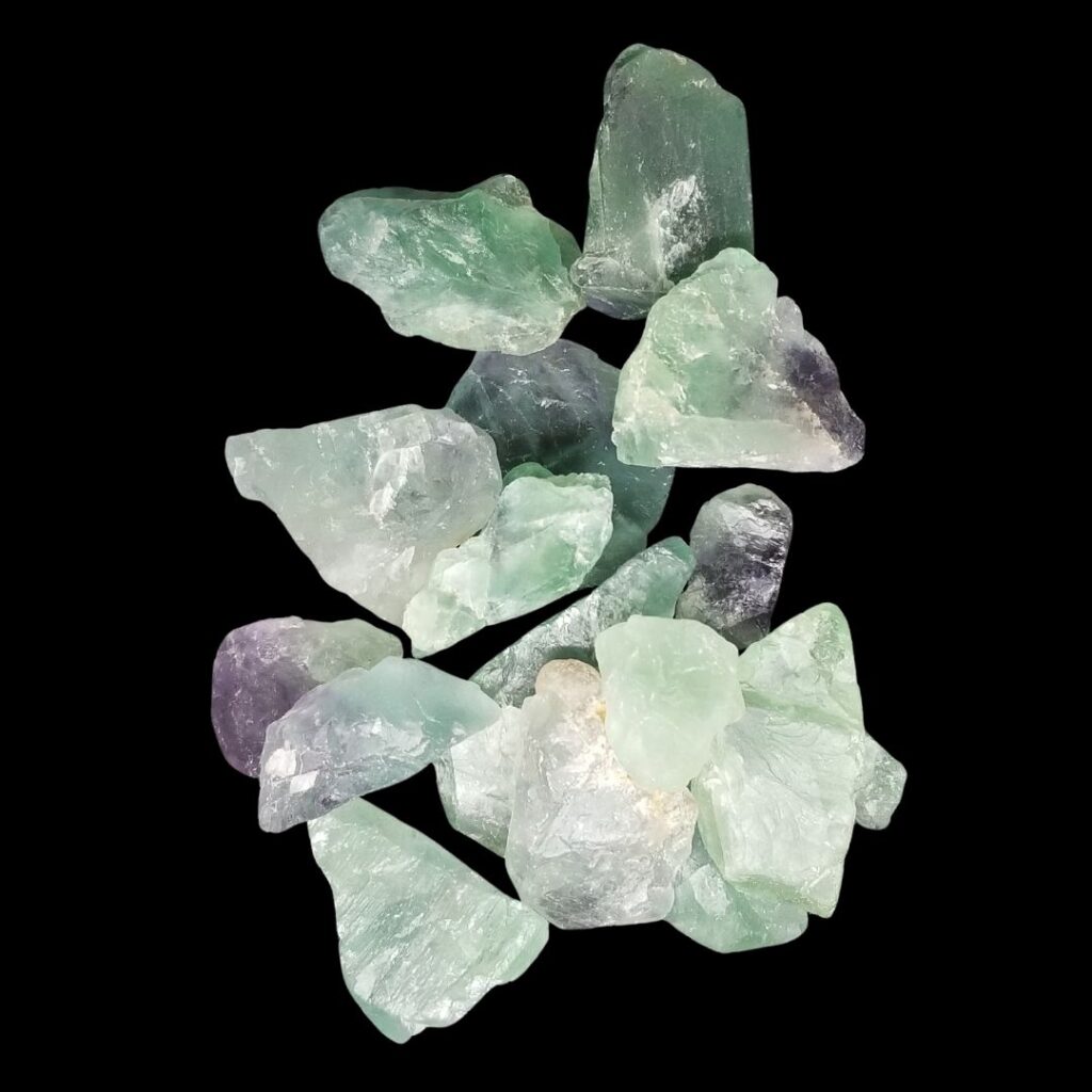 Fluorite, raw