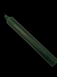 6 inch Taper Candle, Green