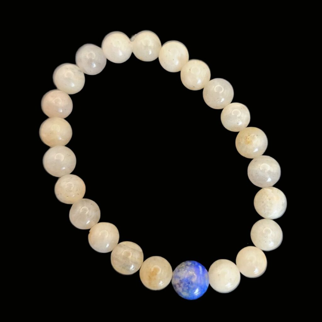 Labradorite/Lapis Lazuli Bracelet
