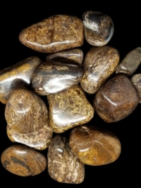 Bronzite, tumbled