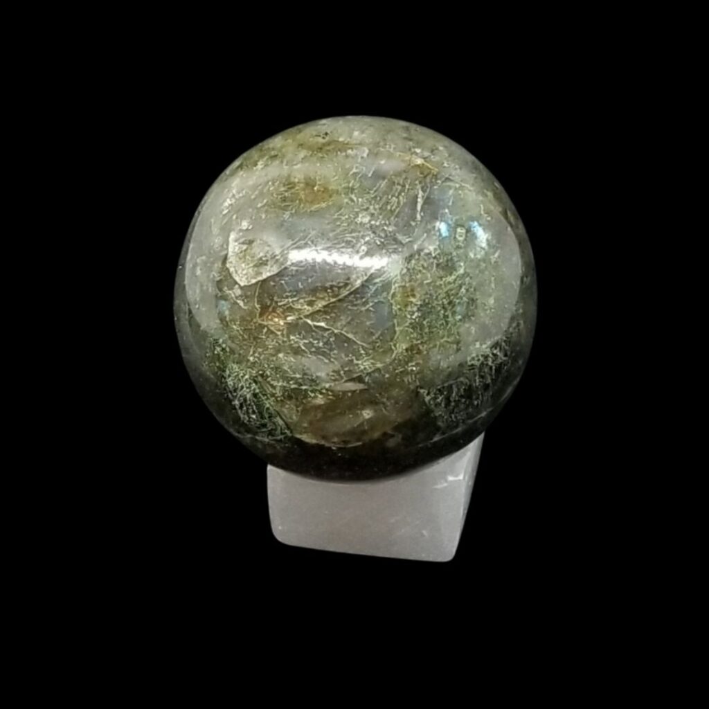 Labradorite Crystal Sphere, 55mm