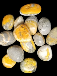 Bumble Bee Jasper, tumbled