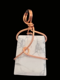 Howlite Wrapped Stone
