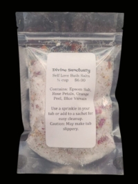 Self Love Ritual Bath Salts, small