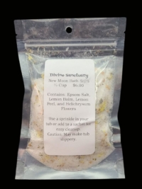 New Moon Ritual Bath Salts, small