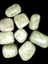 Grossularite, tumbled