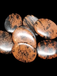 Mahogany Obsidian Worry Stone