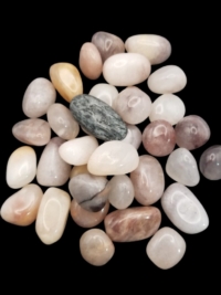 Jade, Golden Silk, tumbled