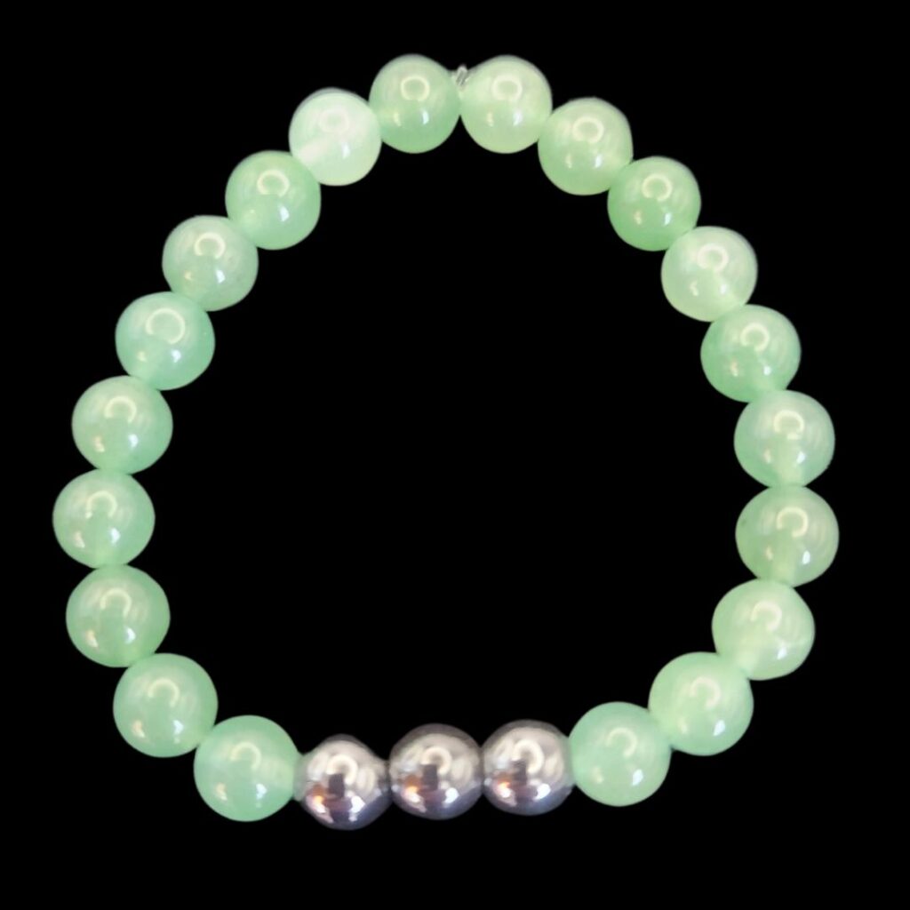 Green Aventurine/Hematite Bracelet