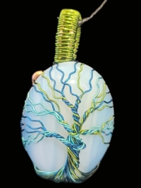 Opalite  with The Peace Fund Tree of Life, small
