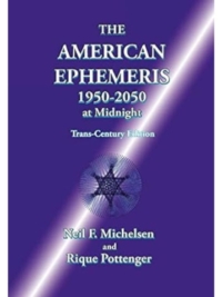 American Ephemeris 1950-2050 at Midnight