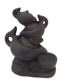 Tea Pots Ceramic Backflow Incense Holder