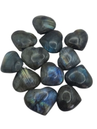 Labradorite Crystal Heart