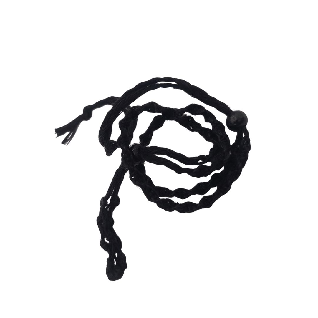 Hemp Hippie Necklace for Tumbled Stones