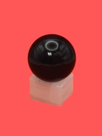 Black Obsidian Crystal Sphere, 40mm