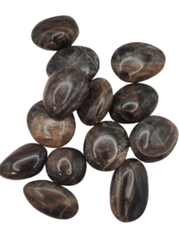 Black Moonstone Palm Stone