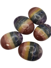 Chakra Palm Stone