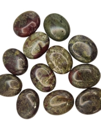 Dragon Blood Jasper Palm Stone