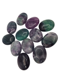 Fluorite Palm Stone