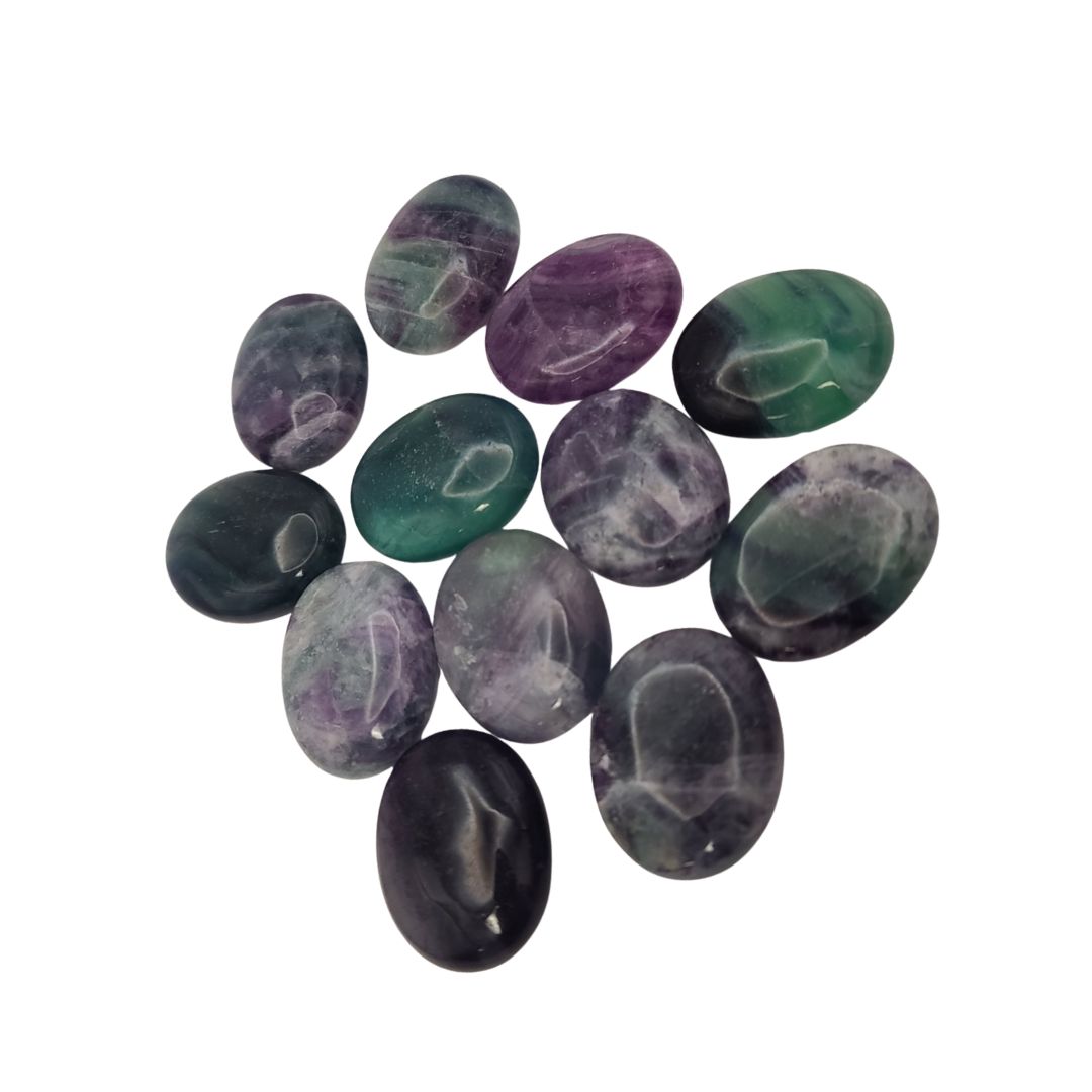 Fluorite Palm Stone