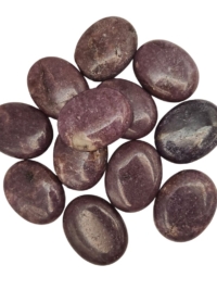 Lepidolite Palm Stone