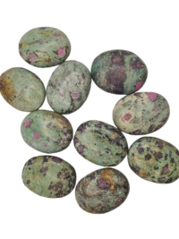 Ruby Fuchsite Palm Stone