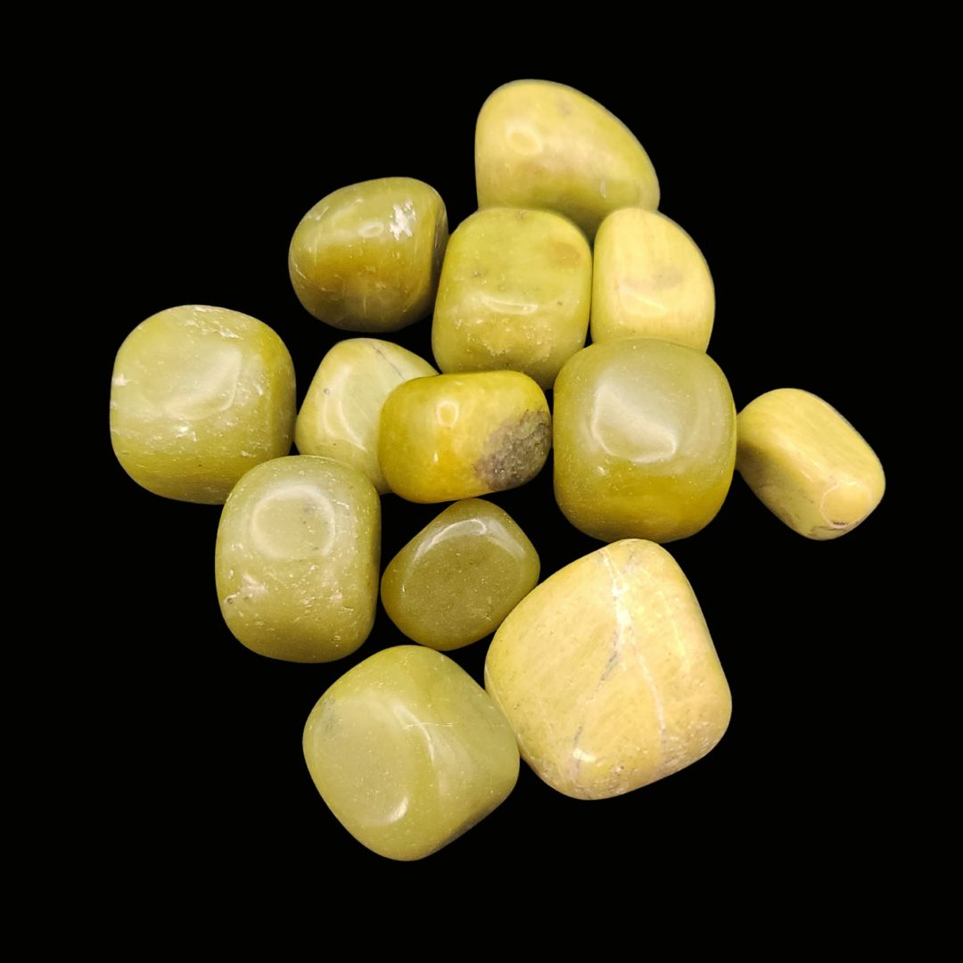 Olivine Jade tumble