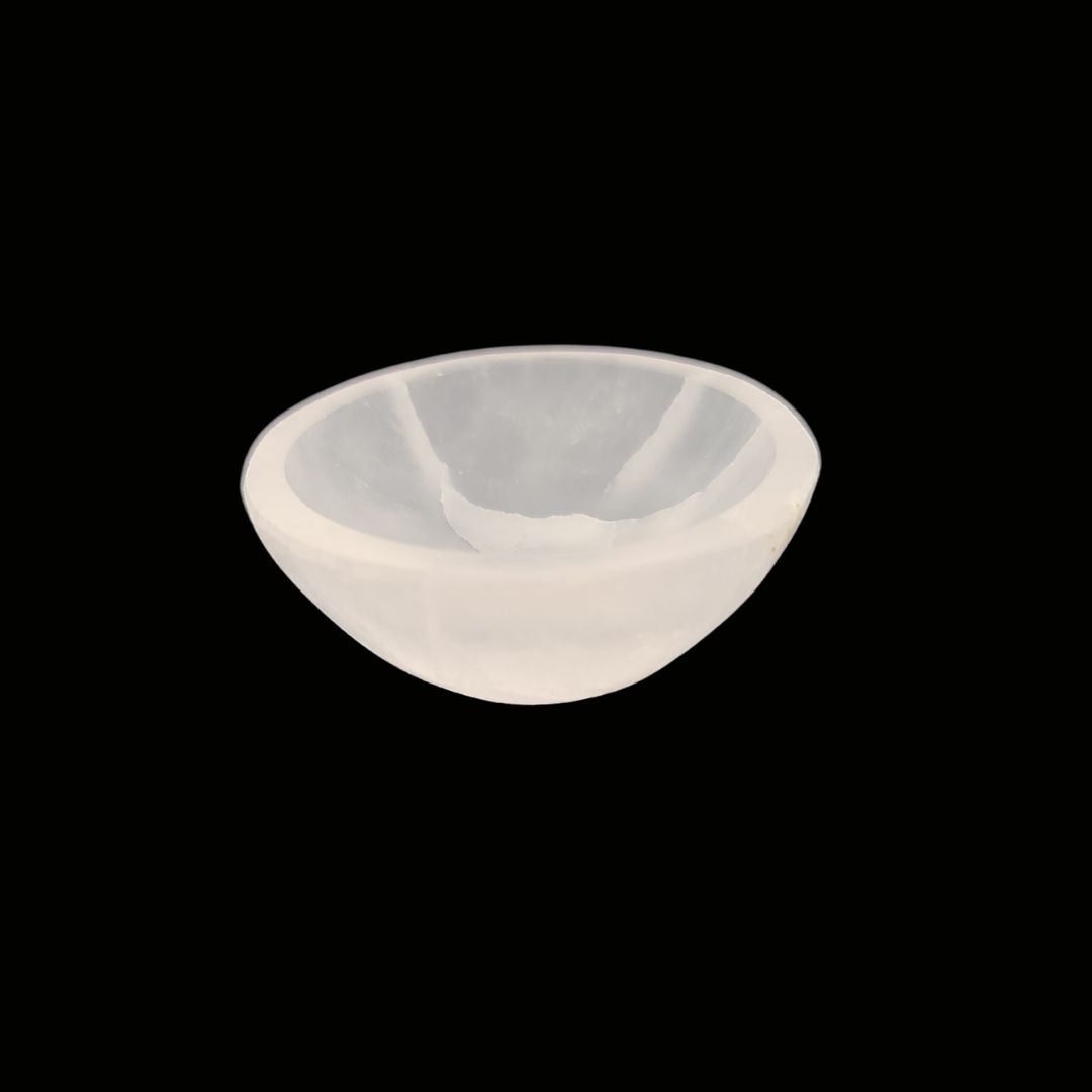 Selenite 2-inch Dish