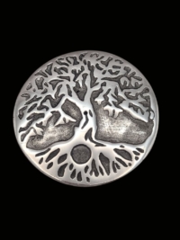 Tree of Life Metal Incense Holder