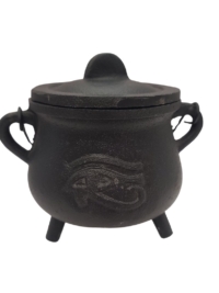 Cauldron with Eye of Horus Symbol