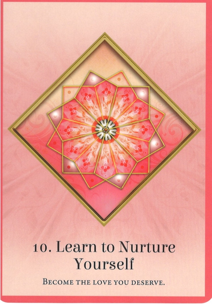Learn to Nurture Yourself