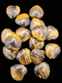 Tiger Eye Heart