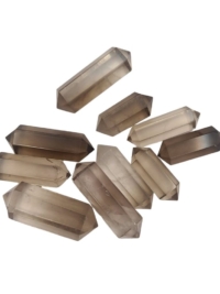 Smoky Quartz, double terminated point