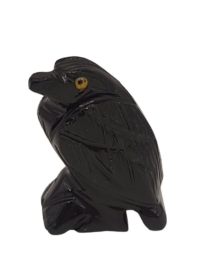 Black Calcite Raven