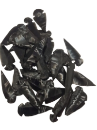 Black Obsidian Arrow Head, medium