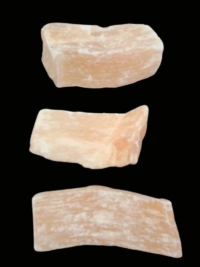 Orange Selenite, raw medium